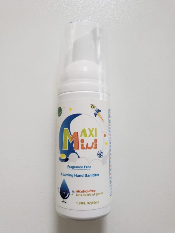 Maxi Fragrance Free Hand Sanitizer 50ml