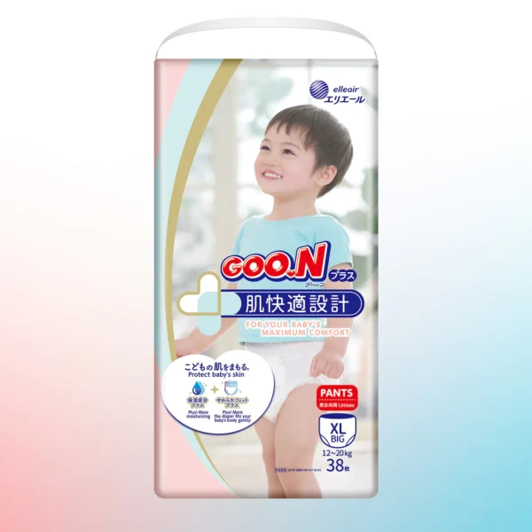 GooN Plus Baby Pant Diapers - XL Size 38pcs (12kg to 22kg)